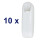 10x Kettengewicht Kettenbeschwerer weiß, 65g, für Rollokette Jalousiekette